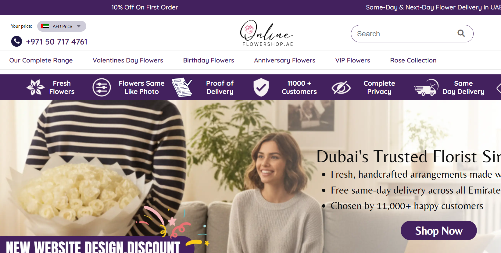 Onlinw Flower Shop